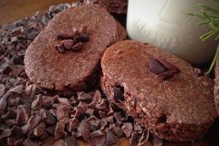Almond-Chocolate~Coffee-Biscuit-Cookies