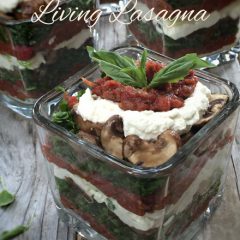 Raw, vegan, gluten free Lasagna