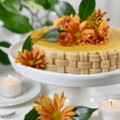 raw vegan gluten- free cashew-free pumpkin spice pie