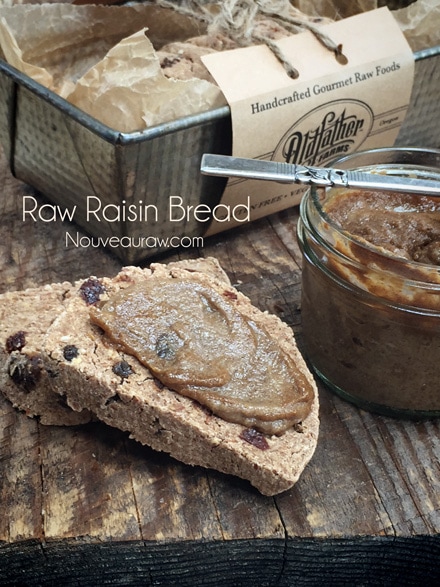 Raw Gluten-Free Raisin Bread Recipe