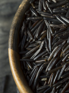 close-up-black-rice