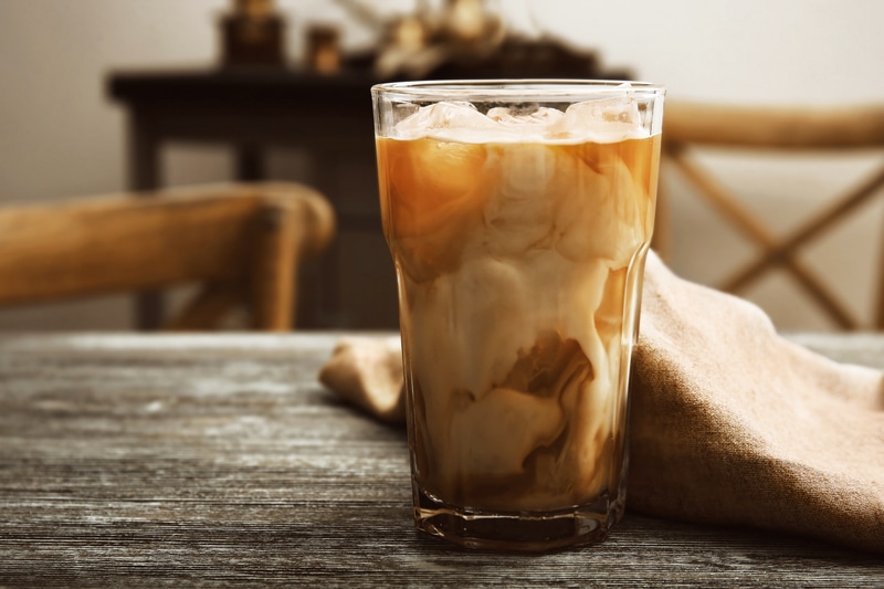 Iced Coconut Vanilla Latte