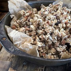 Nutty Gingerbread Granola (raw, vegan, gluten-free)