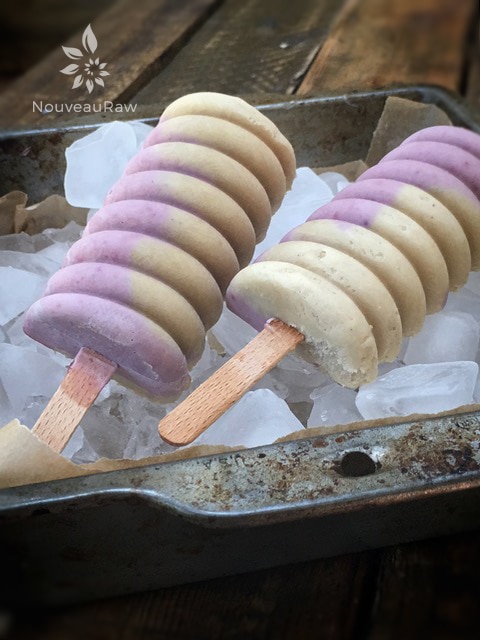 I also used part of the batter to make these fun shaped frozen treats. I have a link up above.