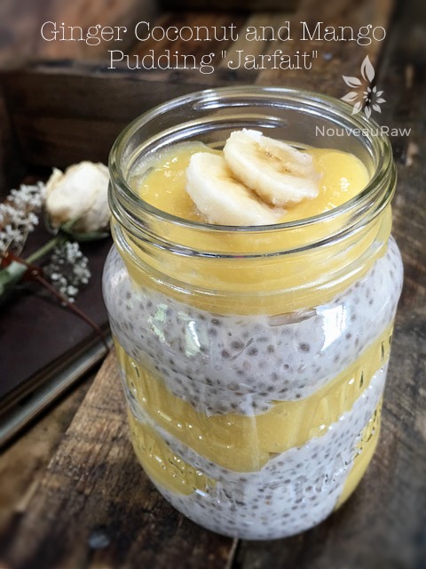 Ginger-Coconut-and-Mango-Pudding-'Jarfait' served in a jar makes the perfect snack