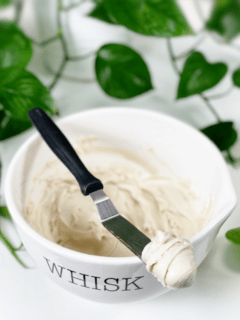 raw vegan white frosting
