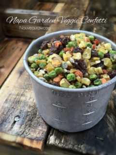 Raw, Vegan, Gluten Free Napa Garden Veggie Confetti Party Mix