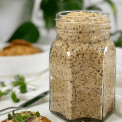 raw vegan sweet and spicy mustard