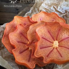 Dehydrating persimmons