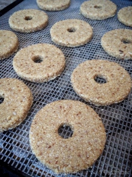 the cookie base of the raw vegan gluten-free Caramel deLights