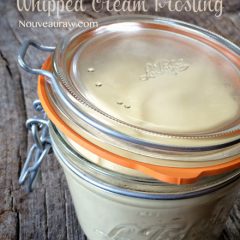 Raw, Gluten-Free, and Vegan Coconut Orange Whipped Cream Frosting