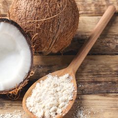 How to Make Homemade Coconut Flour from dried coconut flour