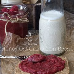 Raw Gluten Free Honey Oat Cinnamon Bread