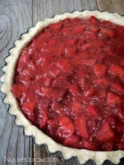 Microwave Ruby Red Strawberry Pie
