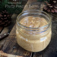 recipe for Fluffy Peanut Butter Dip is raw, vegan, gluten-free