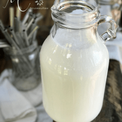 How to make Coconut Milk is raw, vegan, gluten-free, nut-free.