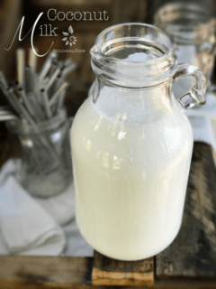 How to make Coconut Milk is raw, vegan, gluten-free, nut-free.