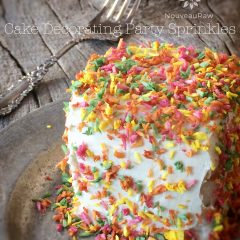 Raw Cake Decorating Party Sprinkles