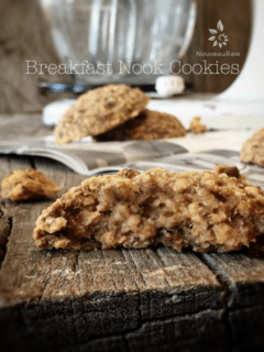 Raw, Vegan, Gluten Free Breakfast Nook Cookies