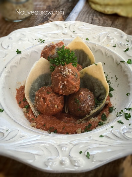 Spinach-Sunflower-'Cheese'-Ravioli-and-'Meatballs'1