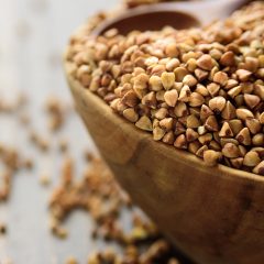 close up of buckwheat