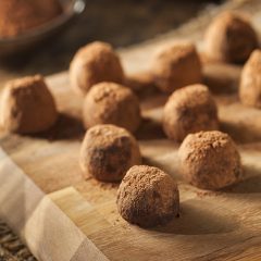 Raw Food Diet - vegan fudge truffles