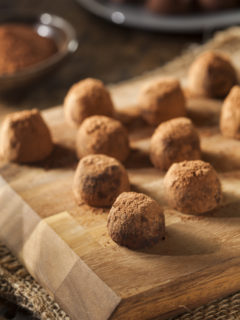 Raw Food Diet - vegan fudge truffles