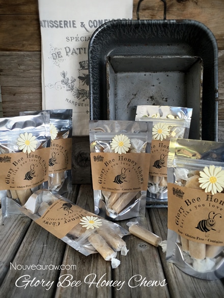 Glory Bee Honey Chews are delicious, raw and gluten-free