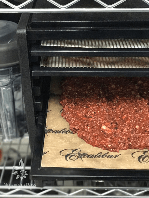 Slide into the dehydrator for 60 minutes, stirring it at the 30 minute marker.