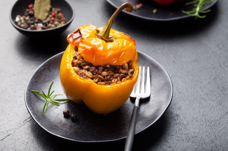 baked-stuffed-bell-peppers-with-lentils