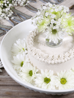 raw, sugar free cake recipe - Sugar Free Coconut Chiffon Cake and Cupcakes feature