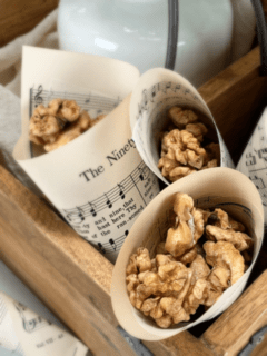 candied-walnuts-in paper cones