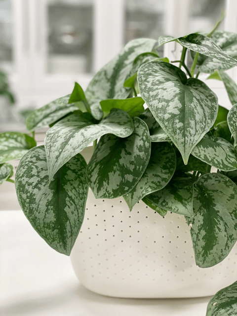 Pothos Plant, Silver Satin, Care Difficulty - Easy