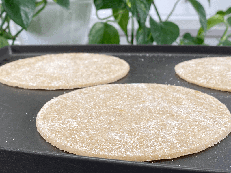 vegan gluten-free oil-free tortillas
