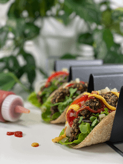vegan gluten-free mushroom burger patties