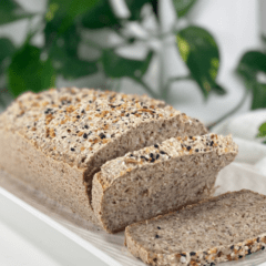 vegan gluten free oil free buckwheat and oat bread