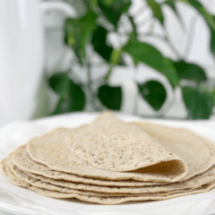 vegan gluten-free oil-free buckwheat wraps