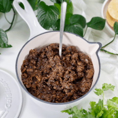 vegan gluten-free taco meat