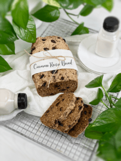 vegan gluten-free nut-free flour-free cinnamon raisin bread