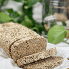 gluten-free nut-free oil-free vegan Caraway and Dill Bread