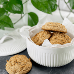 gluten-free vegan grain-free oil-free quick-mix almond dinner rolls