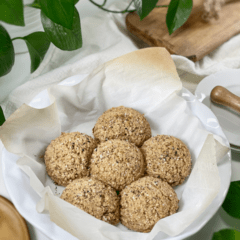 gluten-free vegan oil-free grain-free nut-free tiger nut and buckwheat dinner rolls