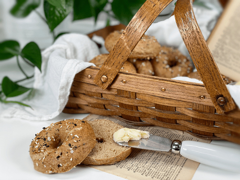 vegan gluten-free nut-free oil-free everything bagel