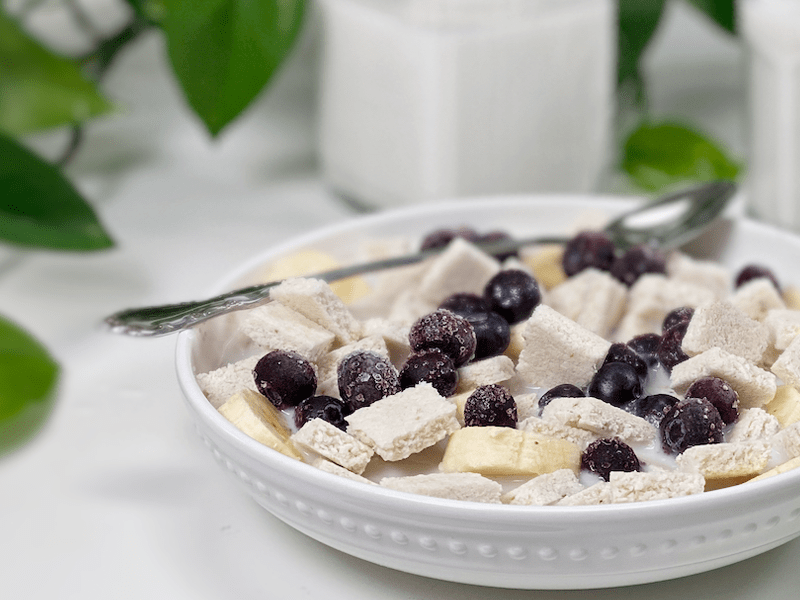 raw vegan gluten-free coconut Crunch cereal
